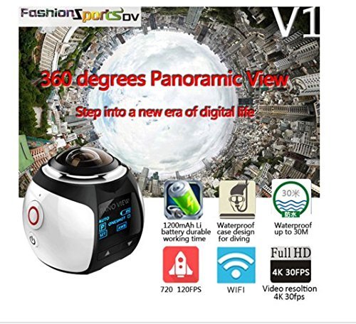 d 360 Panoramic Video Camera 4K Resolution @30fps,Creat your 3D Video and images never been so Simple 360 Camera N3