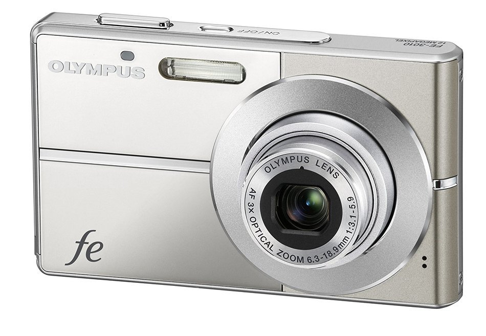 Olympus FE-3010 12MP Digital Camera with 3x Optical Zoom and 2.7 Inch LCD (Magenta) N9