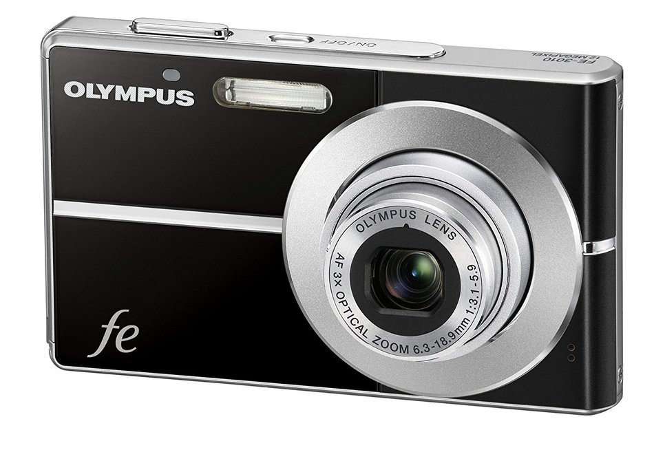 Olympus FE-3010 12MP Digital Camera with 3x Optical Zoom and 2.7 Inch LCD (Magenta) N10