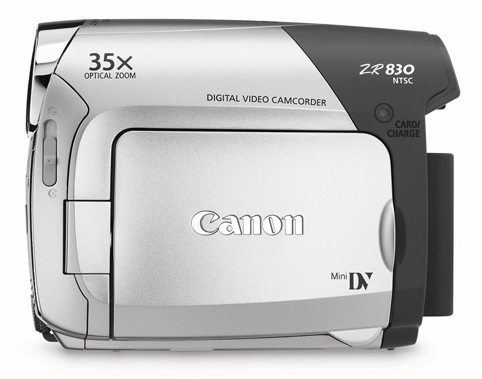 Canon ZR830 MiniDV Camcorder with 35x Optical Zoom (Discontinued by Manufacturer)
