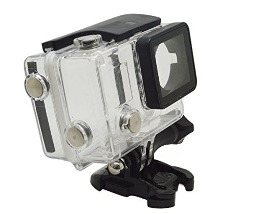 ProGear Clear Waterproof Housing With Buckle Mount And Knob For GoPro Hero 3+ LCD Version 30 Meter Rating N4