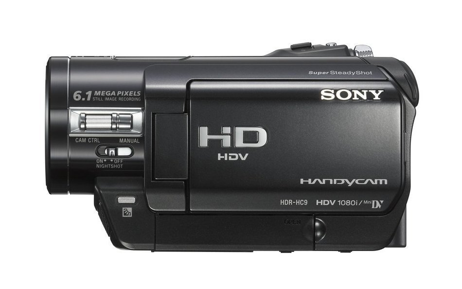 Sony HDR-HC9 6MP MiniDV High Definition Handycam Camcorder 10x Optical Zoom N4