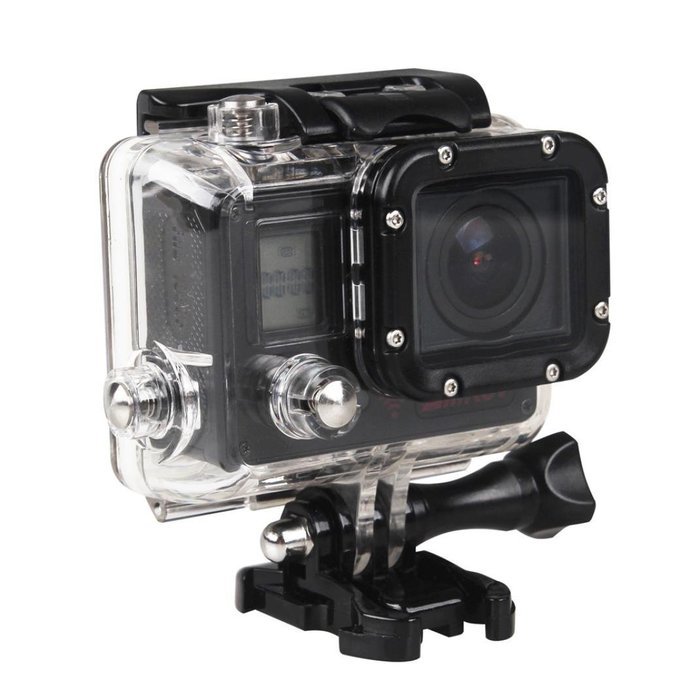 Womail Amkov AMK7000S 1080P HD 60fps WiFi Action Camera with Sunplus 6350 Chipset Black N3