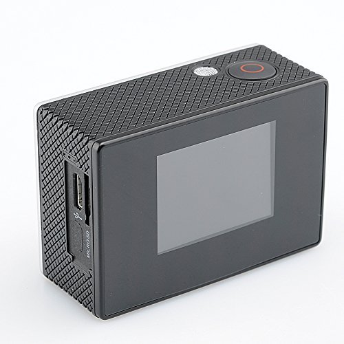 720p HD Sport Camera - 2.0 Megapixels CMOS Sensor, 140 Degree Lens Angle, 30 Meter Waterproof Range N4
