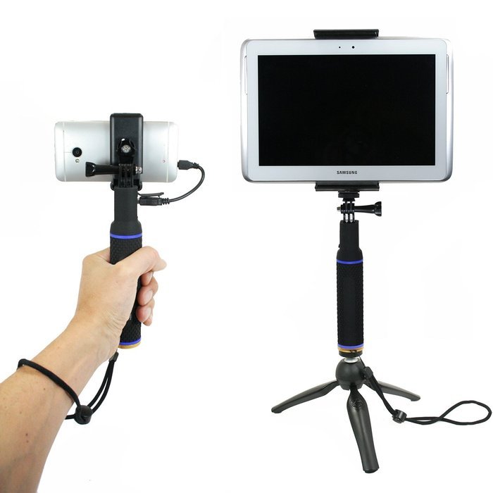 Livestream Gear&reg; - LED & Dual Mount Add-On. Easily Mount this to our Battery Hand Grip Setup. Awesome Parts for... N16