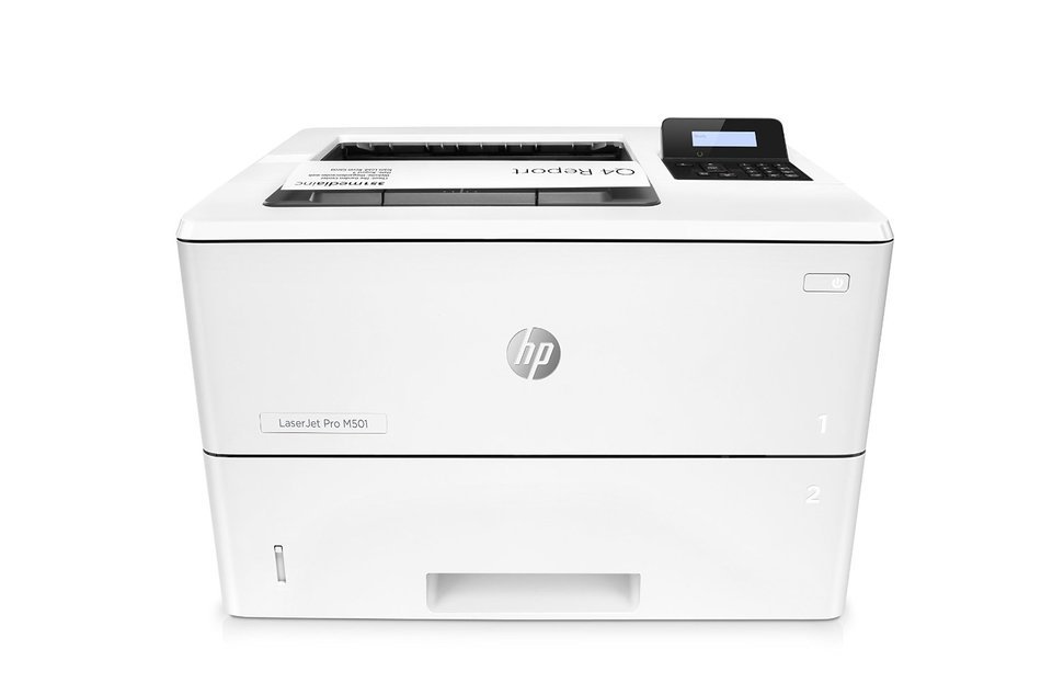 HP Monochrome LaserJet Pro M501dn w/ HP JetAdvantage Security, (J8H61A#BGJ) N2