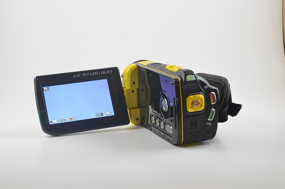 Speed WD-5 Waterproof 3 Inch 16MP Full HD 1080P 4X Zoom Digital Video Camera Camcorder N6