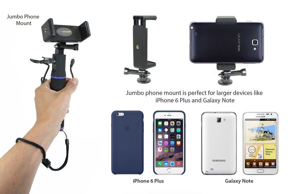 Livestream Gear&reg; - LED & Dual Mount Add-On. Easily Mount this to our Battery Hand Grip Setup. Awesome Parts for... N25