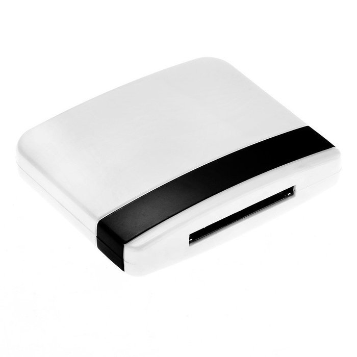 MEMTEQ Bluetooth Music Audio Receiver Adapter, Wireless Audio Transmitter and Receiver, A2dp, 30-pin (White)
