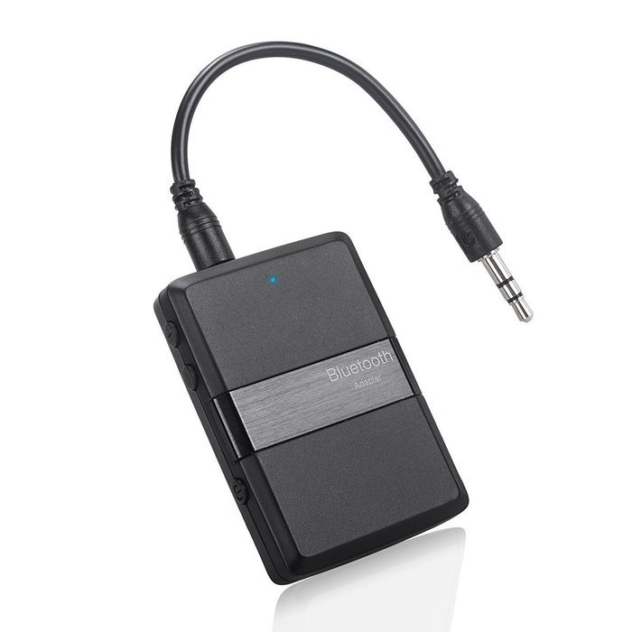 Soonbuy Bluetooth 4.1+EDR Transmitter/Receiver Wireless Portable Audio Adapter(APTX Low Latency,Pair 2 at Once... N5