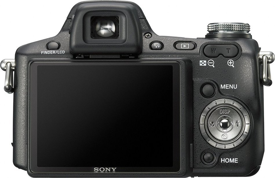 Sony Cyber-shot DSCH50 9.1 MP Digital Camera with 15x Optical Zoom with Super Steady Shot N3