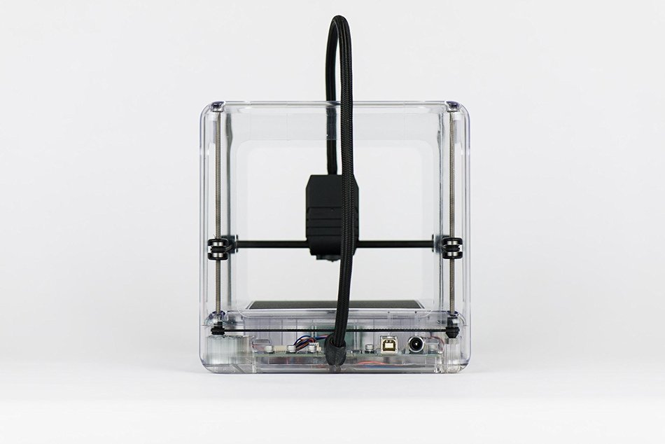 The Micro 3D Printer Retail Edition - [Clear] Auto-calibrating 3D Printer, Assorted 3D Ink - 1 Spool, 1.75mm,... N22