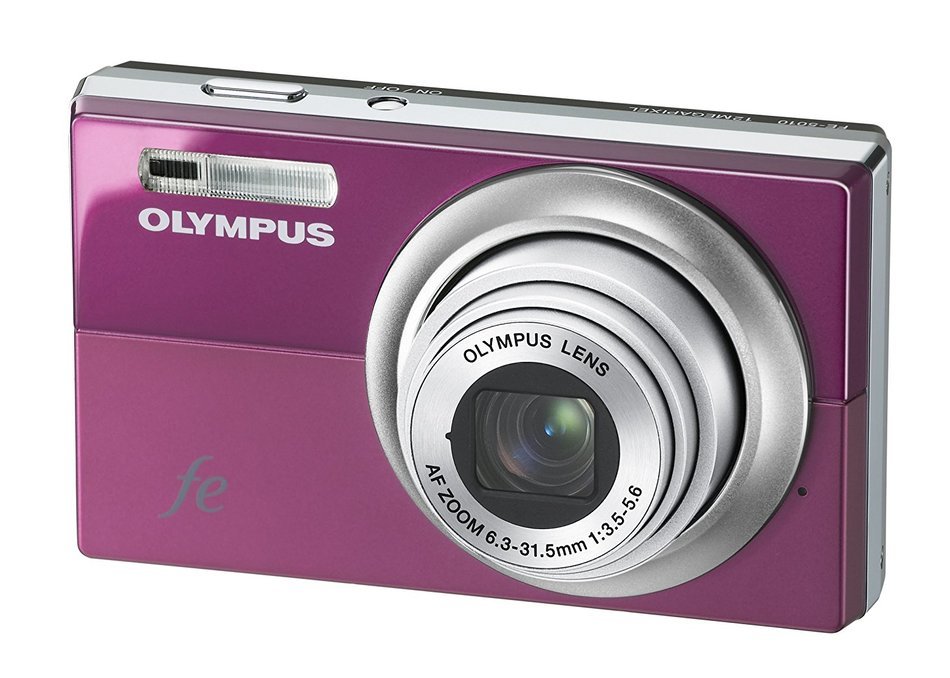 Olympus FE-5010 12MP Digital Camera with 5x Optical Dual Image Stabilized Zoom and 2.7 inch LCD (Blue) N8