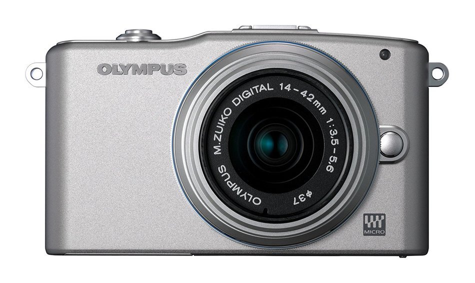 Olympus E-PM1 Silver Kit - International Version (No Warranty)