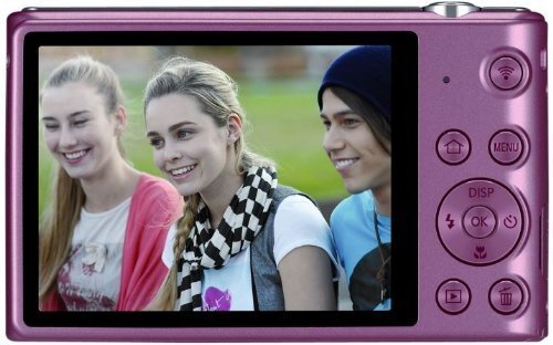 Samsung ST150F Smart Wi-Fi Digital Camera (Pink) N3
