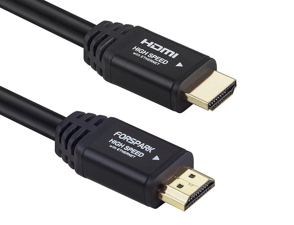 FORSPARK Ultra High Speed Prime Long HDMI Cable 75ft with Ethernet -Built in Signal Booster-Supports 3D,1080p,... N7