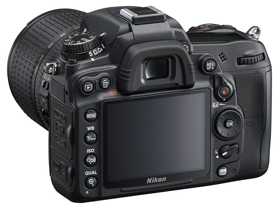 Nikon D7000 16.2 Megapixel Digital SLR Camera with 18-105mm Lens (Black) N3