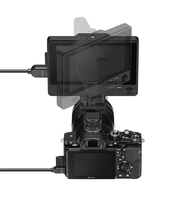 Sony CLMFHD5 Clip-On LCD Monitor (Black) N3