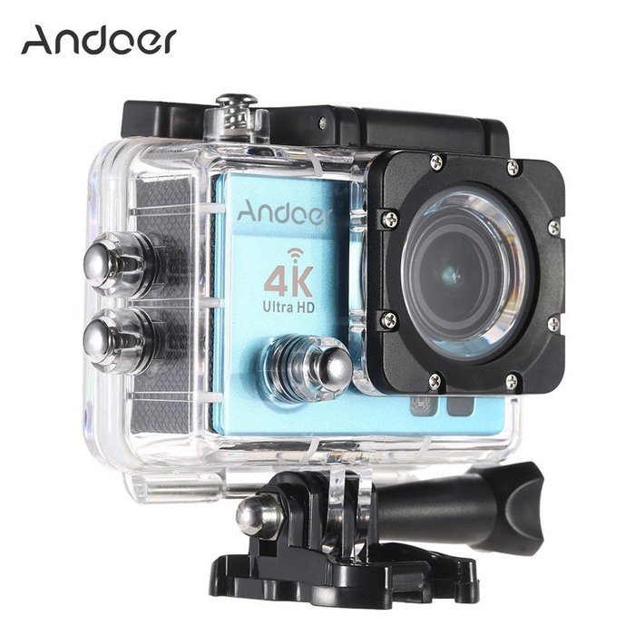 Andoer&reg; Camera 2" Ultra-HD LCD 4K 25FPS Full HD 1080P 60FPS Action Video camera Wifi Cam 16MP 170&deg; Wide-Angle... N13