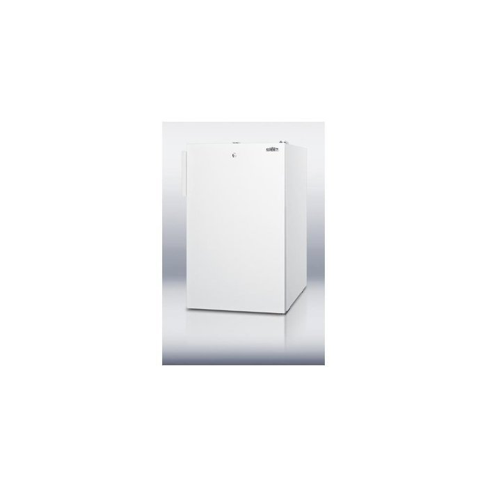 AccuCold CM411LBI7 20" Commercially Approved Compact Refrigerator with 4.1 cu.ft. Capacity Factory Installed Lock... N3