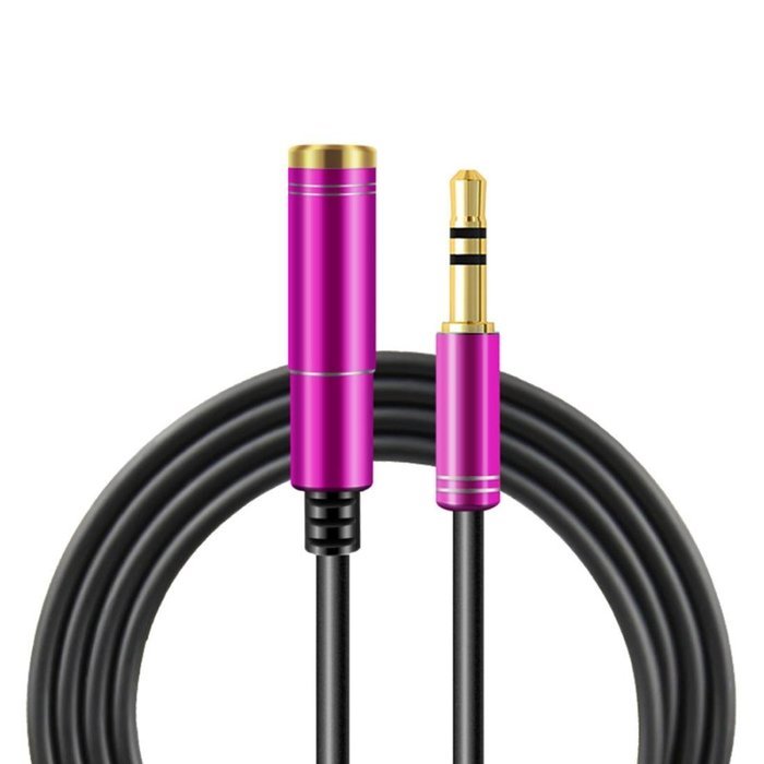 GBSELL 100cm 3.5mm Stereo Audio Extension Male to Female Headset Cable Adapter N7