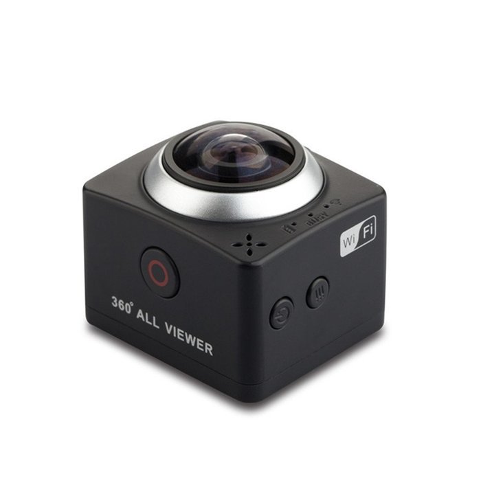 Sansnail Waterproof Sports Action Camera 360 Degree Panoramic 8MP and 1080P HD With 1.5 inch LCD Screen (Black) N5