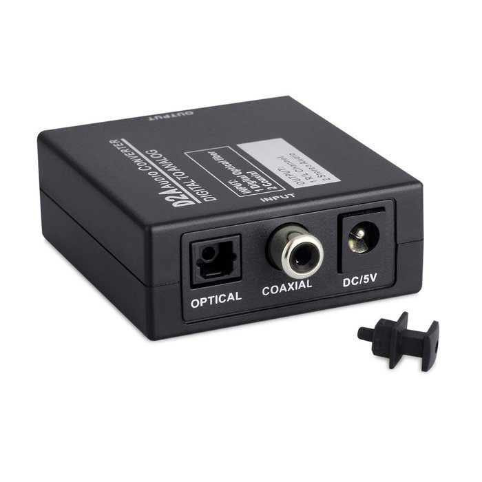 DAC Digital to Analog Converter, Proster Digital to Analogue Stereo Audio Converter with RCA L/R + 3.5mm Headphone... N10