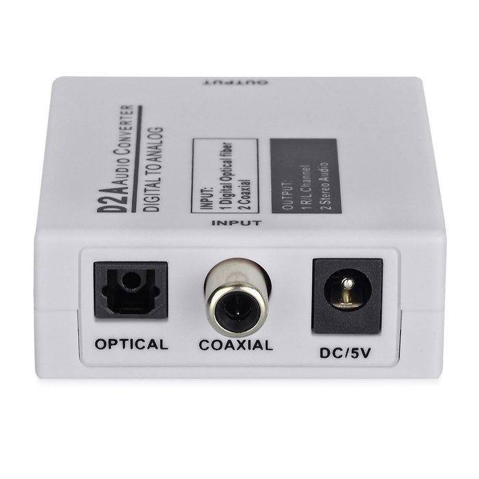 DAC Digital to Analog Converter, Proster Digital to Analogue Stereo Audio Converter with RCA L/R + 3.5mm Headphone... N12