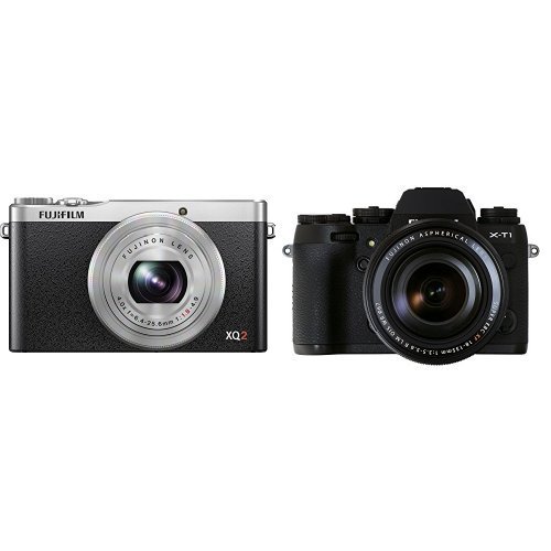 Fujifilm XQ2 Silver with X-T1 XF18-135mm Lens Kit
