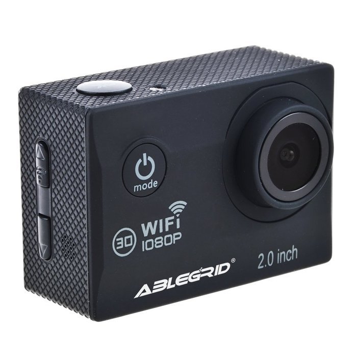 ABLEGRID&reg; AG4000 30-meter Waterproof 12MP 2.0 inch WIFI 1080P HD Sports Action Camera with 170&deg; wide Angle Lens... N13