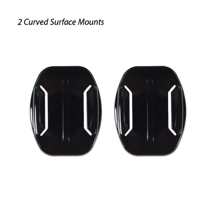 Xtech VHM Stickers and Surface Mounts Kit Includes 2 Flat Adhesive Stickers + 2 Curved adhesive Stickers + 2 Curved...