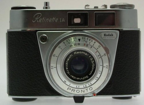 c1960 Kodak Retinette IA Camera 50mm f3.5 pronto lens CLT444