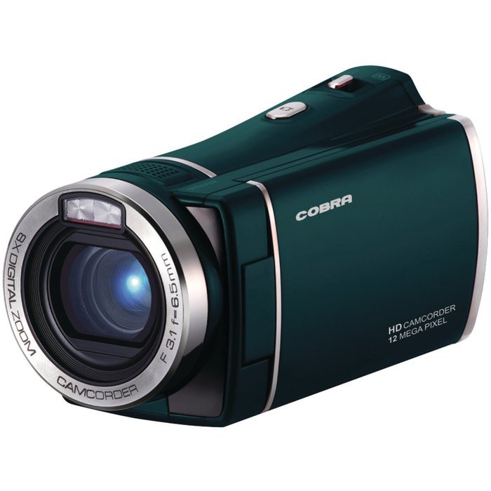 Cobra Digital HDVC5590 12 MP Digital Camera with 8 x Optical Zoom (Black)