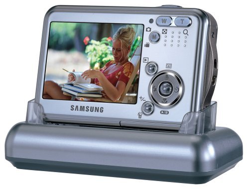 Samsung Digimax i5 5MP Digital Camera with 3x Optical Zoom (Silver) N6