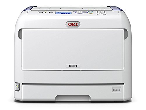 Oki Data C831n Small Workgroup Color Printer (A3) (35ppm Color-Mono; 20ppm Tabloid), 120V (E/F/P/S)