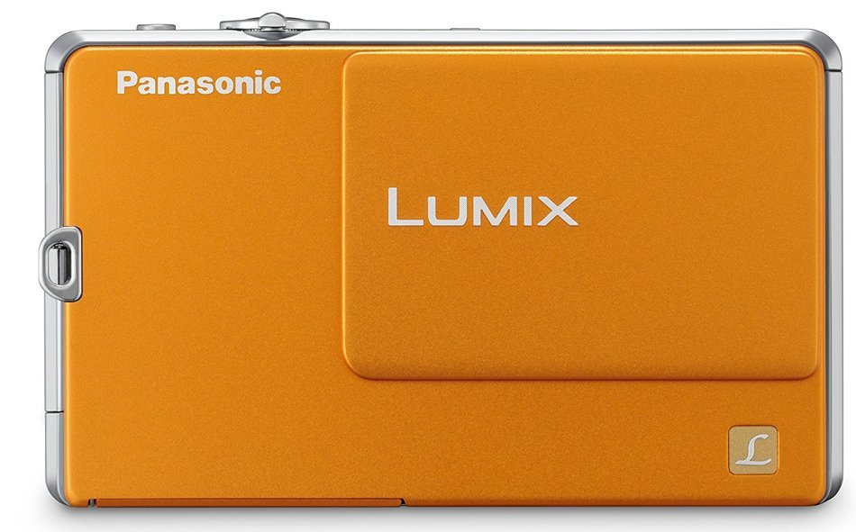 Panasonic Lumix DMC-FP1 12.1 MP Digital Camera with 4x Optical Image Stabilized Zoom and 2.7-Inch LCD (Orange)