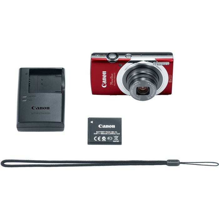 Canon PowerShot ELPH140 IS Digital Camera (Gray) (Discontinued by Manufacturer) N19