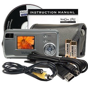 Vivitar ViviCam V3915 5.0MP 2x Zoom Digital Camera