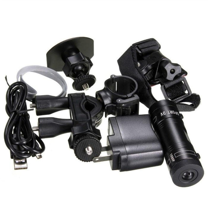 Elevin(TM) 1080P HD Bike Motorcycle Helmet Sports Mini Action Camera Video DVR DV Camcorder N8
