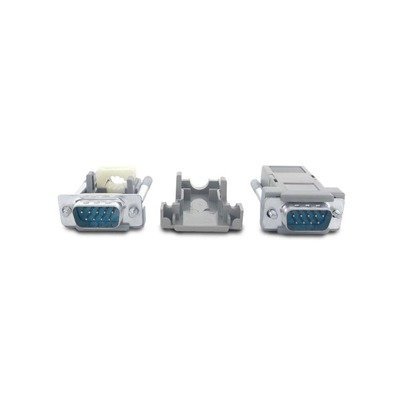 2CH4489 - StarTech.com Assembled DB9 Male Solder D-SUB Connector with Plastic Backshell