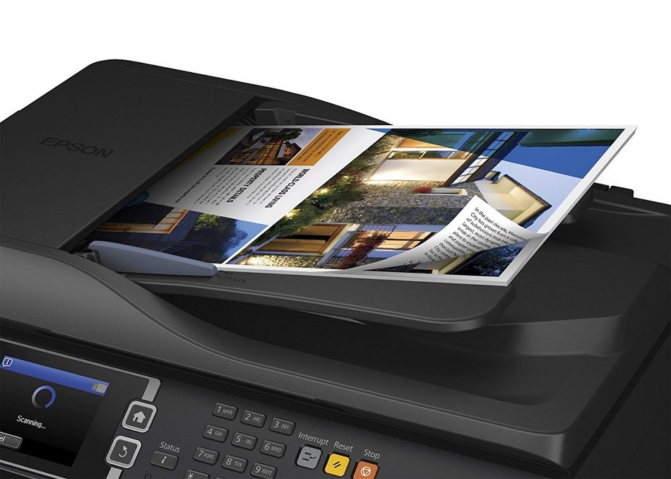 Epson WorkForce Pro WF-4630 Wireless Color All-in-One Inkjet Printer with Scanner and Copier N2