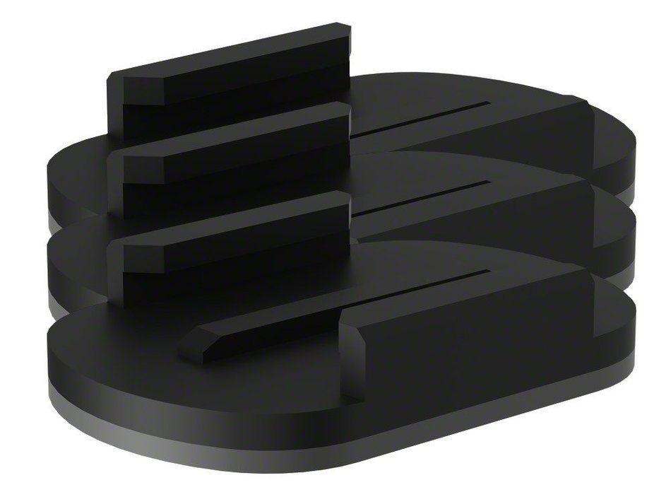 Xcel Flat Adhesive Mounts Black