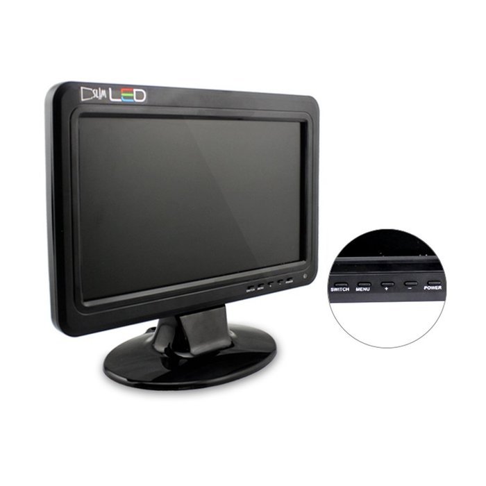 Elecrow 10.1 Inch 1080P HDMI Screen 1024x600 Portable HD Display VGA Monitor for Raspberry... N2