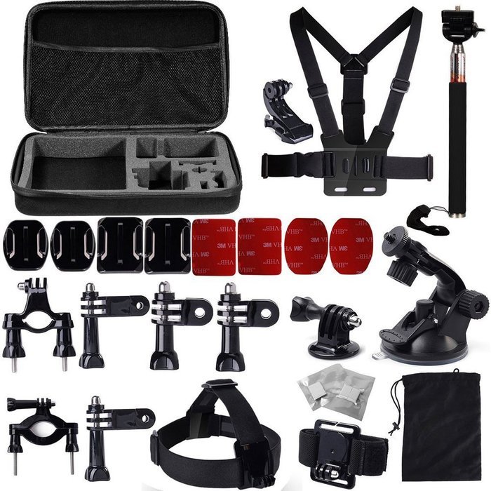 YFY 14-In-1 Basic Outdoor Sports Accessories Kit for GoPro Hero Cameras N9