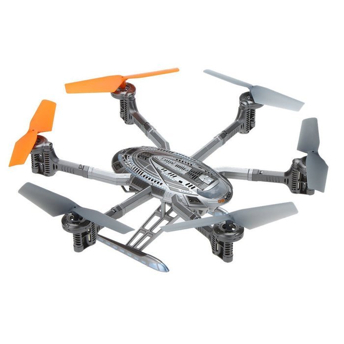 Walkera QR Y100 Wi-Fi FPV Mini HexaCopter Video Camera (Silver) N3