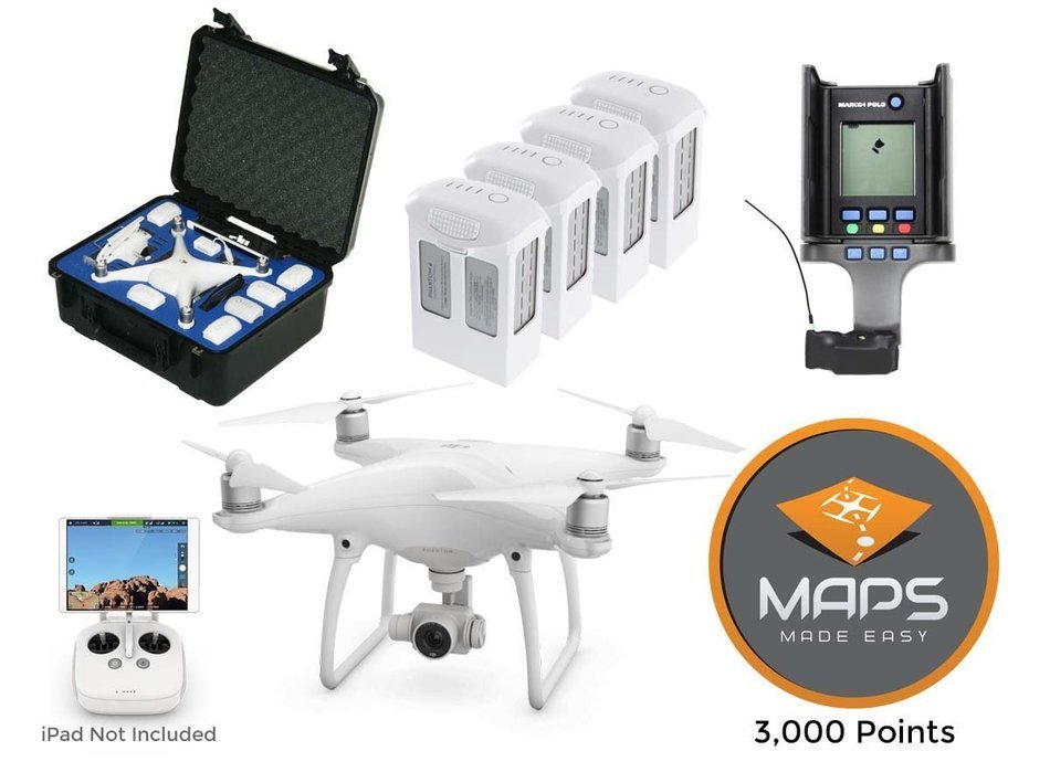 Phantom 4 Deluxe Mapping Bundle by Drones Made Easy