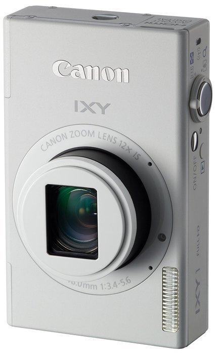Canon Digital Camera IXY 1 (White) 12x Optical Zoom Wi-Fi IXY1(WH) - International Version N3