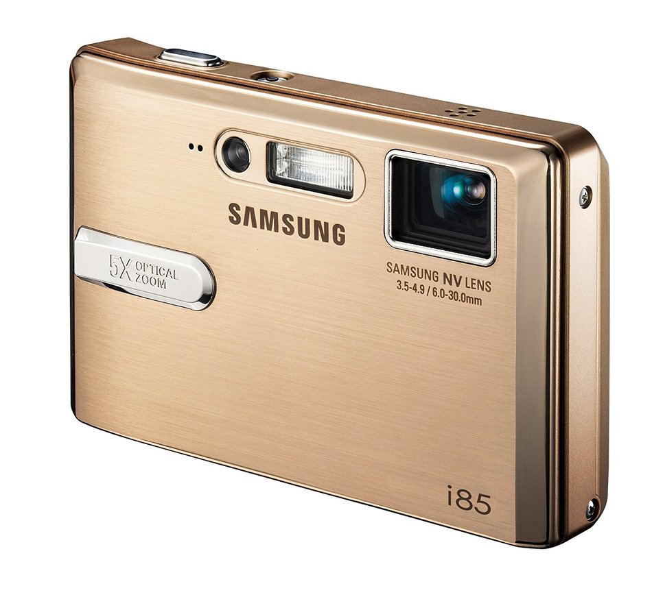 Samsung Digimax i85 8.2MP Digital Camera with 5x Optical Zoom (Gold) N5