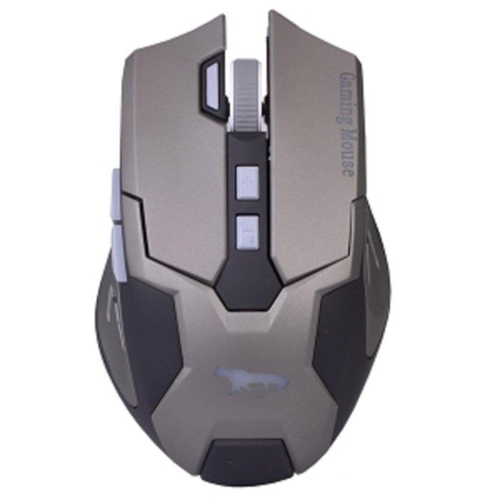 iMicro IM-MOCOBZ2 Black Cobra 8-Button USB Optical Gaming Mouse w/3200 max dpi & 4 dpi Settings (Black/Space Gray...