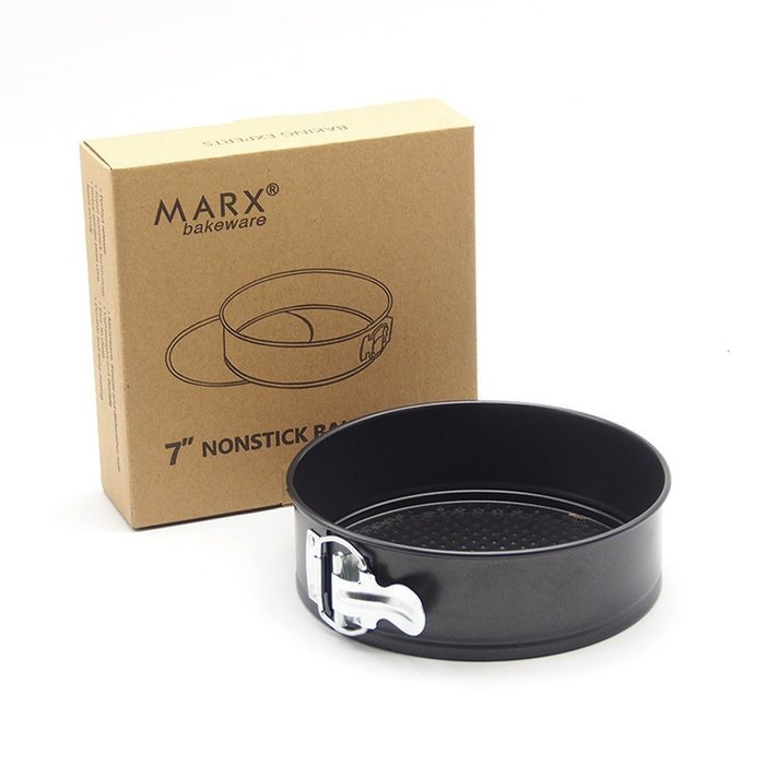MARX Non-Stick Springform Pan Leakproof Cheese Cake Baking Pan Bakeware Round Shape (4 inch / 7 inch / 9 inch... N7
